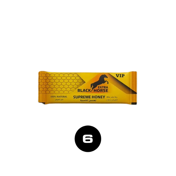 6 Sticks Black Horse Honey Extra