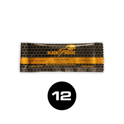 12 Stick Black Horse Honey – Miel aphrodisiaque homme original