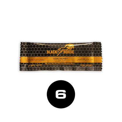 6 Stick Black Horse Honey – Miel aphrodisiaque homme original