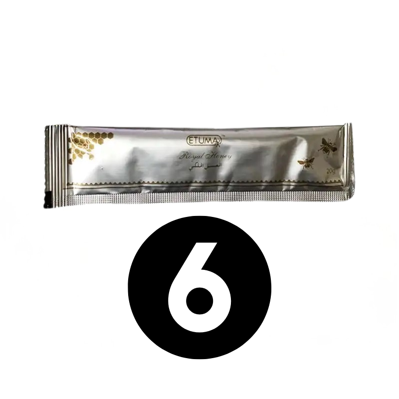 Etumax Homme Royal Honey 6 sticks miel aphrodisiaque premium